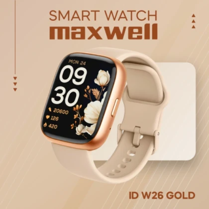Montre connectée Maxwell MAX-IDW26-GOLD